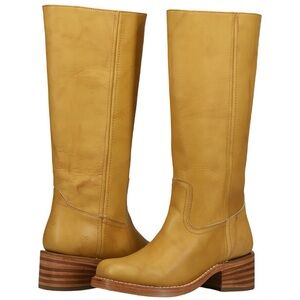 NWT FRYE boots in banana